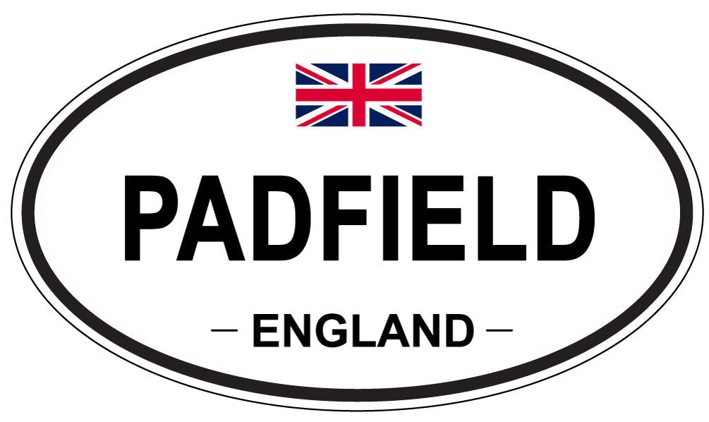 PADFIELD, England - Oval Magnet