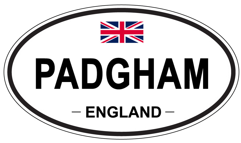 PADGHAM, England - Oval Magnet