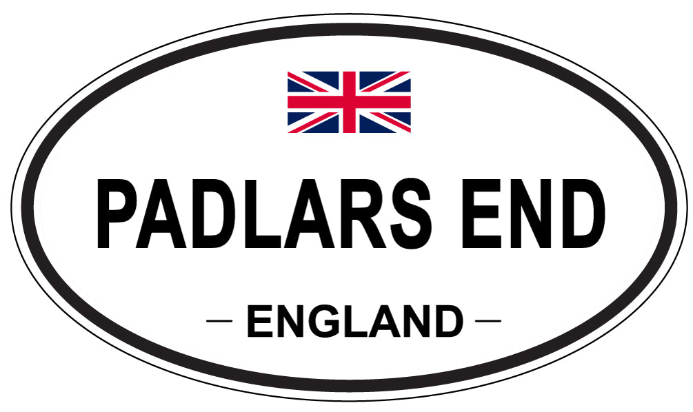 PADLARS END, England - Oval Magnet