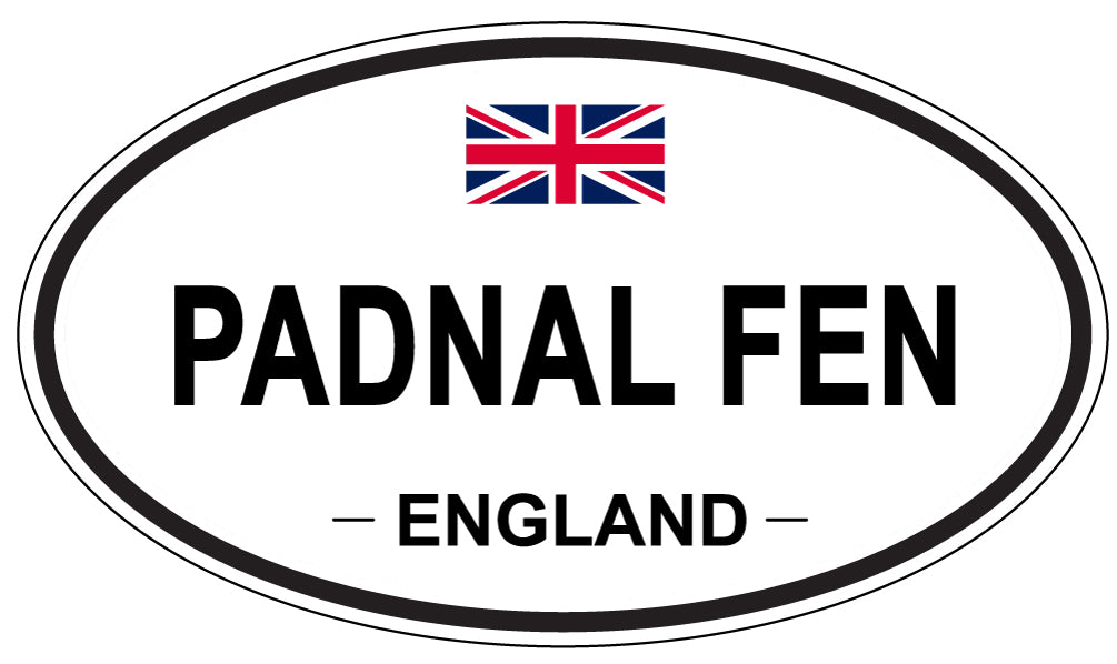 PADNAL FEN, England - Oval Magnet
