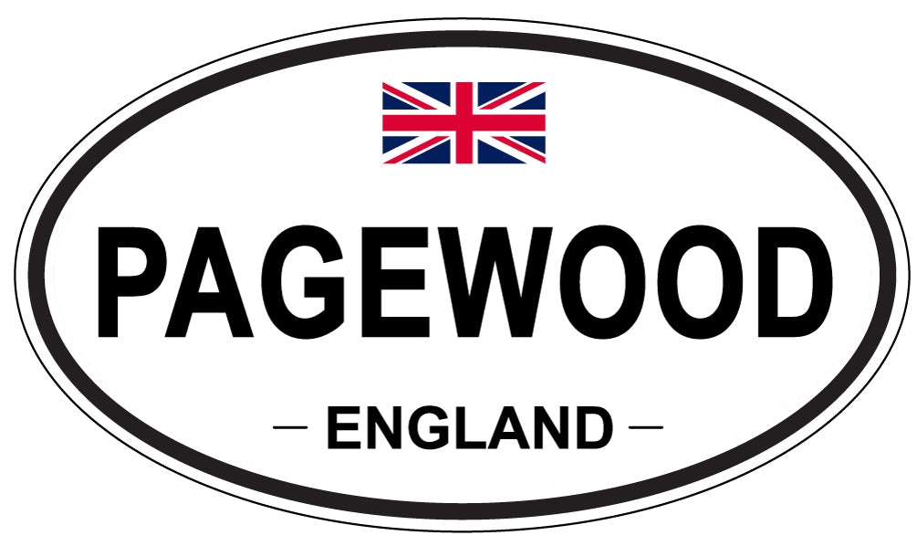 PAGEWOOD, England - Oval Magnet