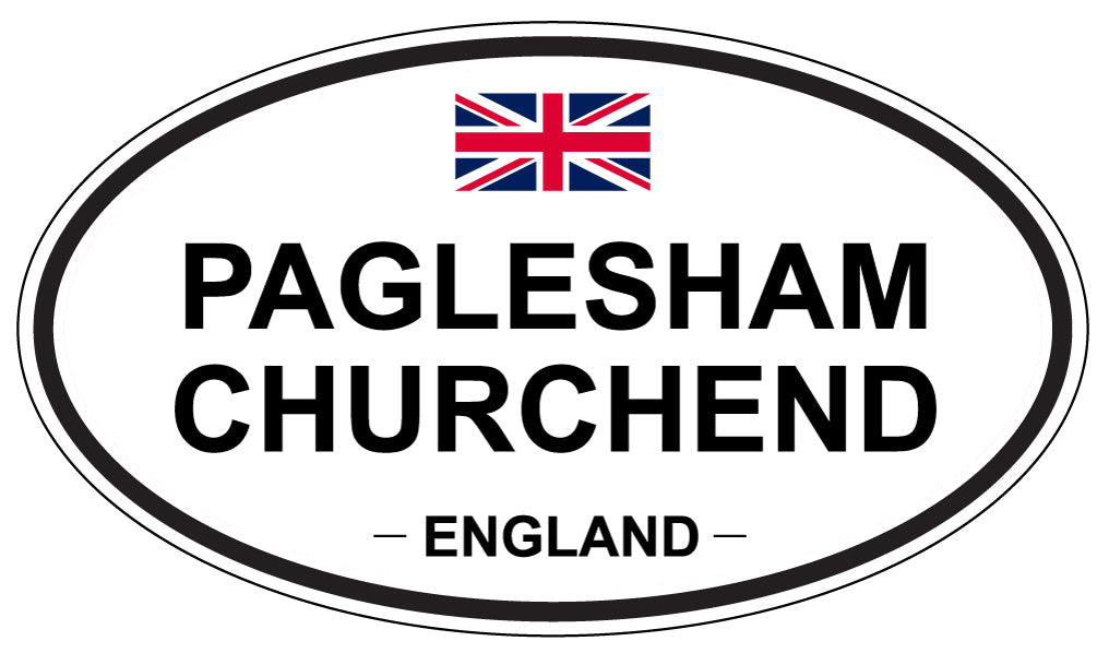 PAGLESHAM CHURCHEND, England - Oval Magnet