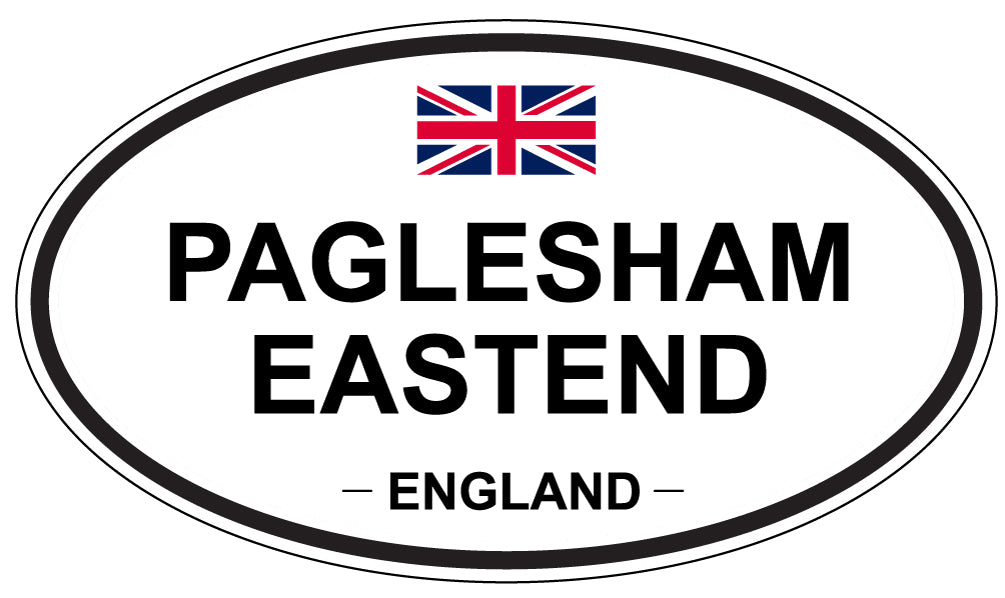 PAGLESHAM EASTEND, England - Oval Magnet