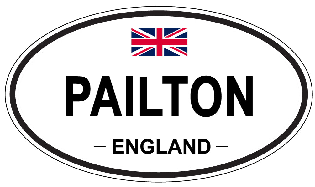 PAILTON, England - Oval Magnet