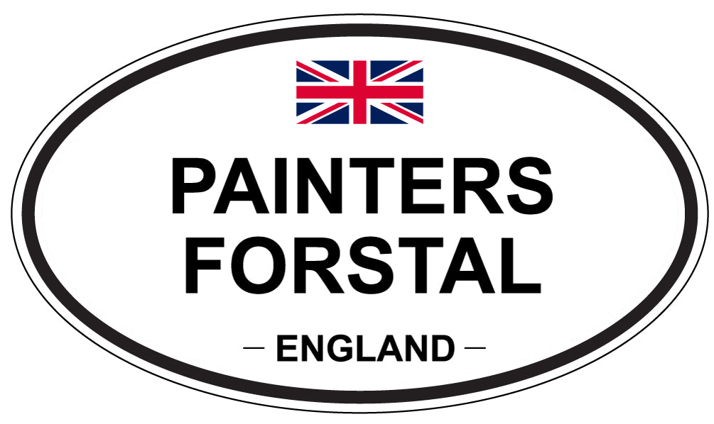 PAINTERS FORSTAL, England - Oval Magnet
