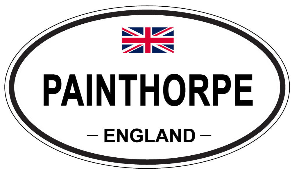 PAINTHORPE, England - Oval Magnet