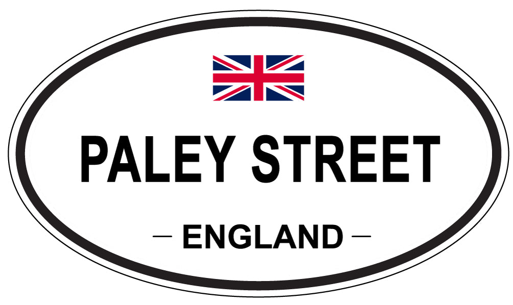 PALEY STREET, England - Oval Magnet