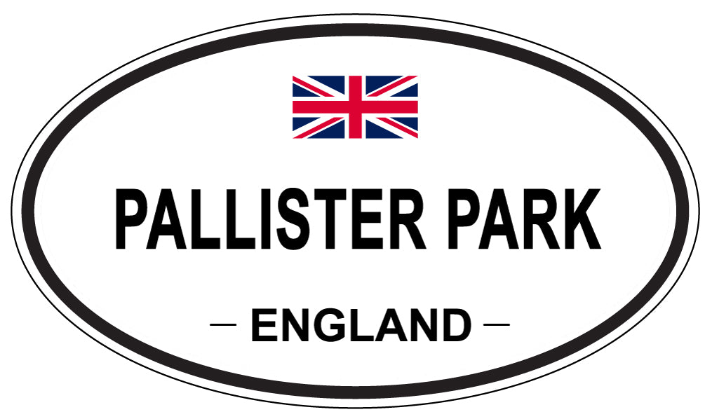 PALLISTER PARK, England - Oval Magnet