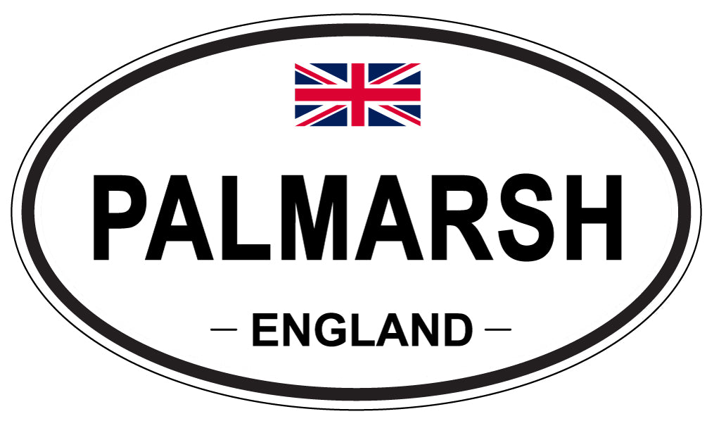 PALMARSH, England - Oval Magnet