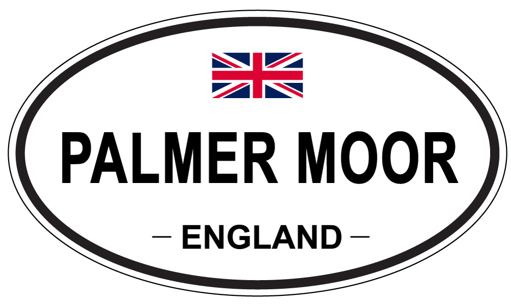PALMER MOOR, England - Oval Magnet