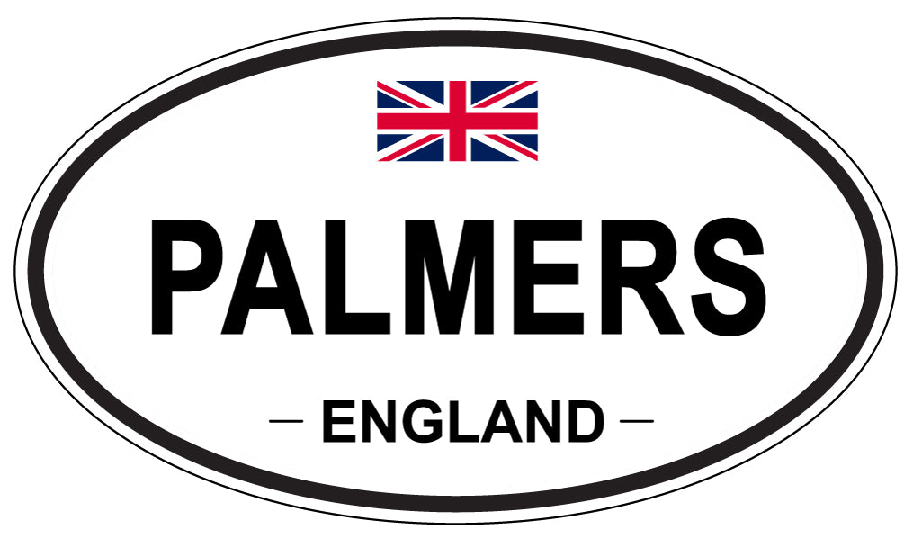 PALMERS, England - Oval Magnet