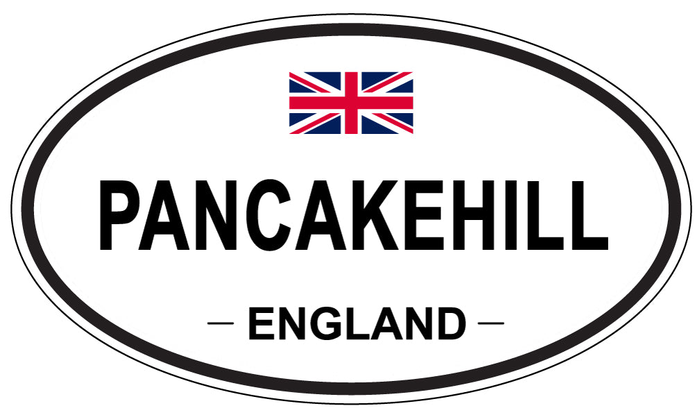 PANCAKEHILL, England - Oval Magnet
