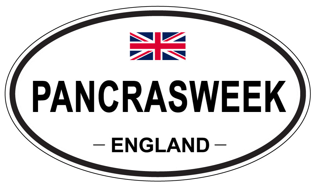 PANCRASWEEK, England - Oval Magnet