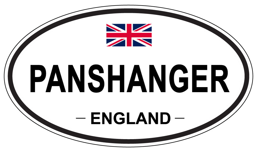 PANSHANGER, England - Oval Magnet