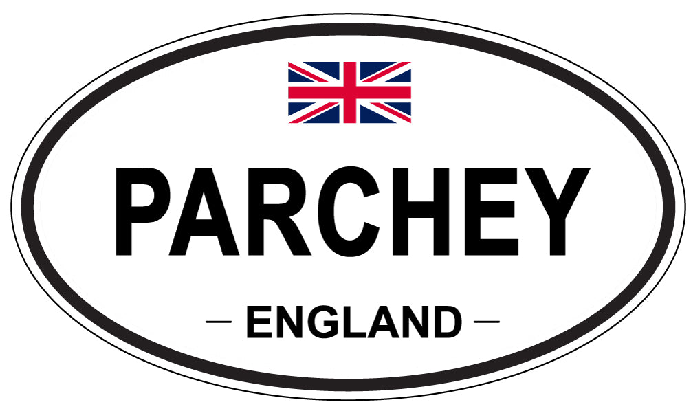 PARCHEY, England - Oval Magnet