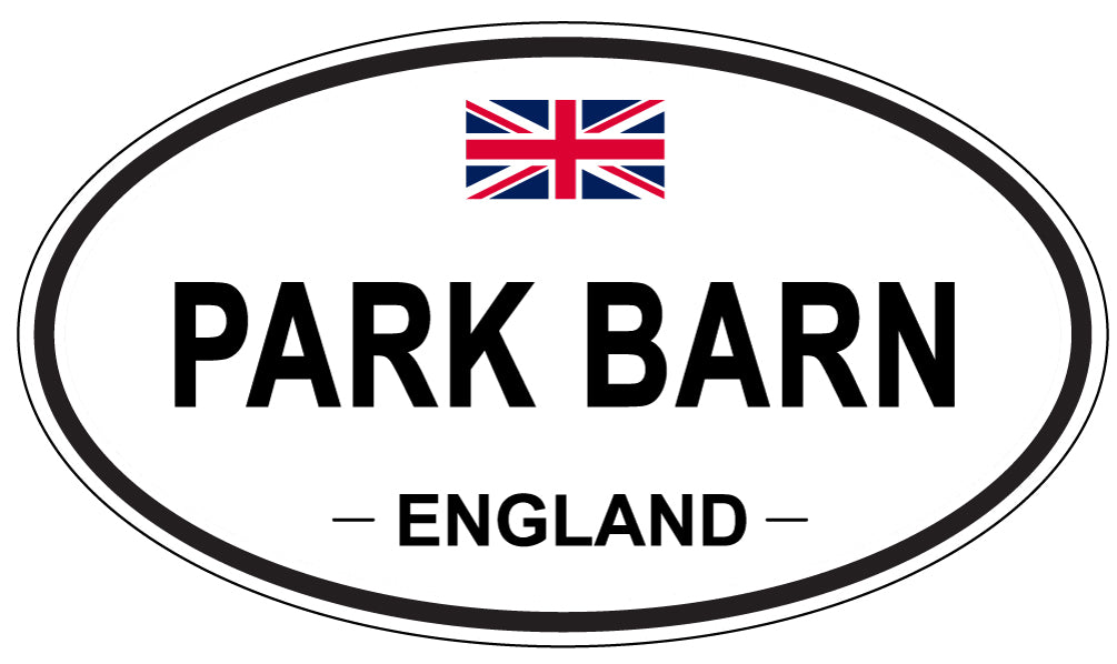 PARK BARN, England - Oval Magnet