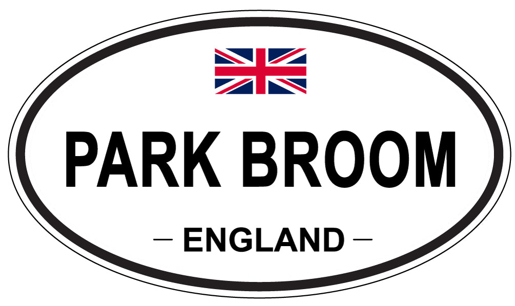 PARK BROOM, England - Oval Magnet
