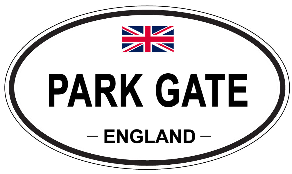 PARK GATE, England - Oval Magnet