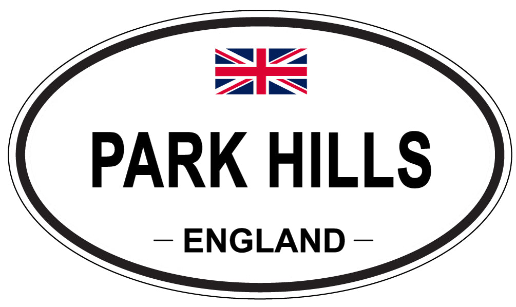 PARK HILLS, England - Oval Magnet