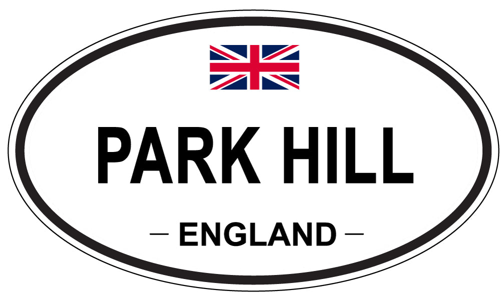 PARK HILL, England - Oval Magnet