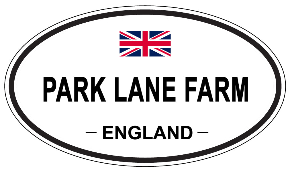 PARK LANE FARM, England - Oval Magnet