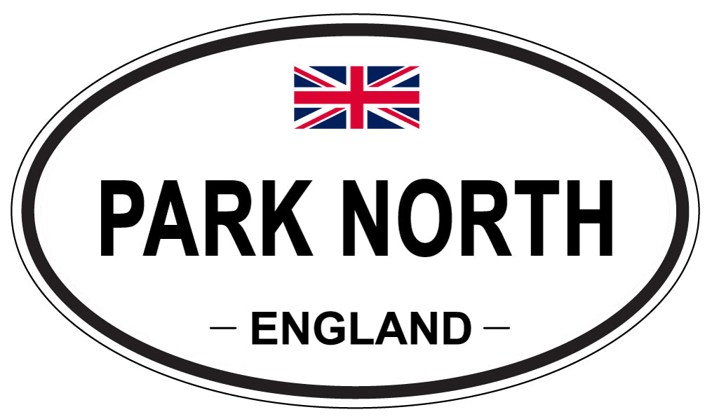 PARK NORTH, England - Oval Magnet