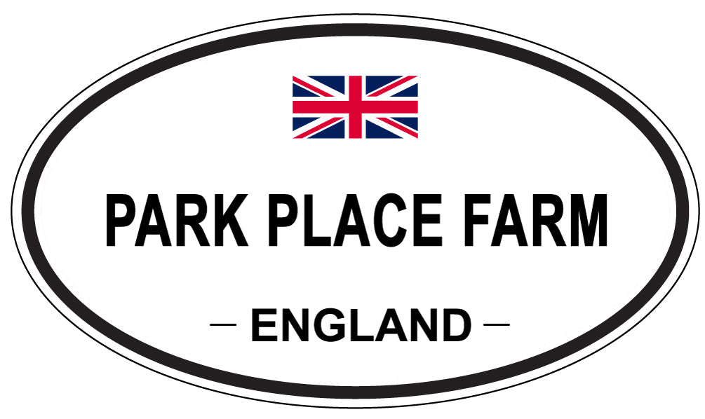 PARK PLACE FARM, ENGLAND - Oval Sticker