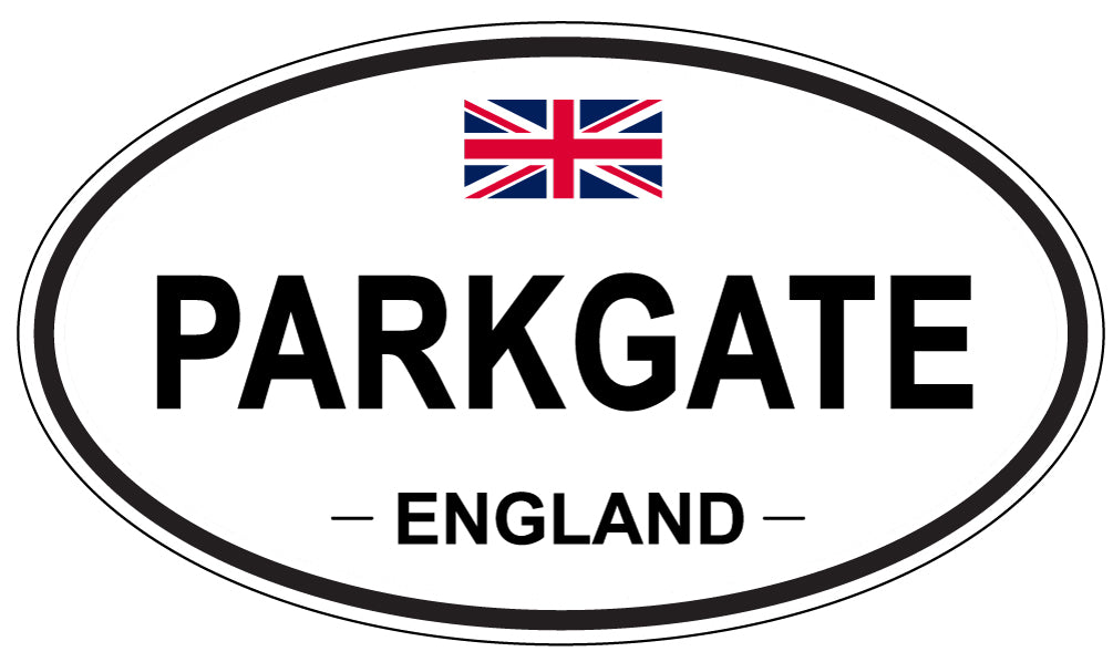 PARKGATE, England - Oval Magnet
