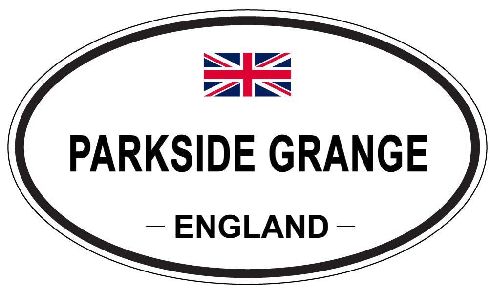 PARKSIDE GRANGE, England - Oval Magnet
