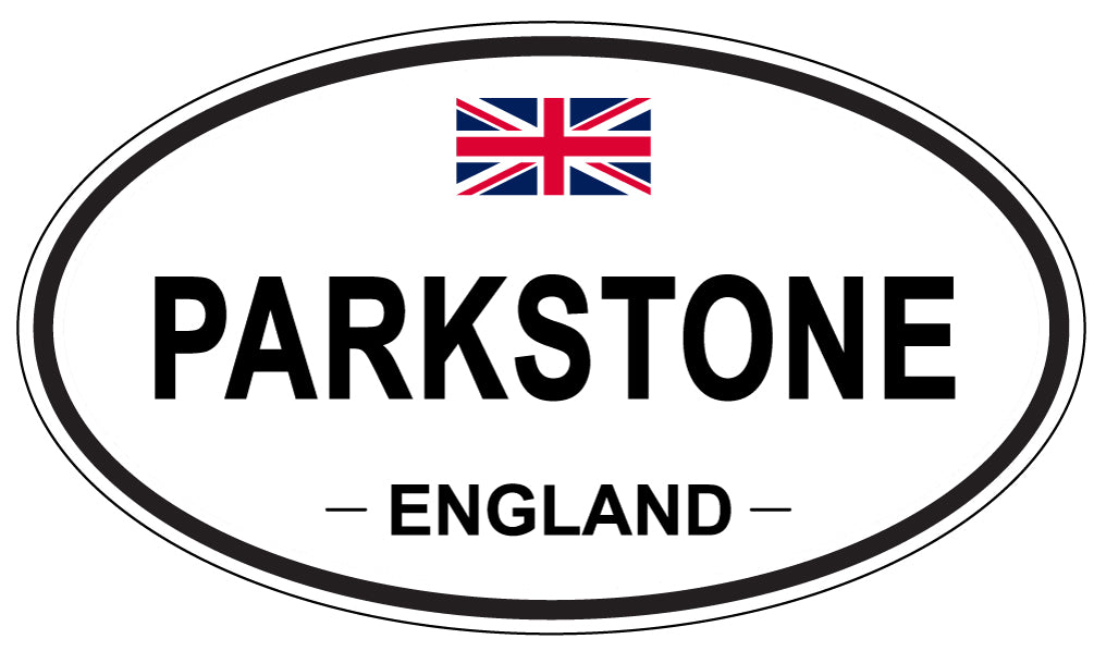 PARKSTONE, ENGLAND - Oval Sticker