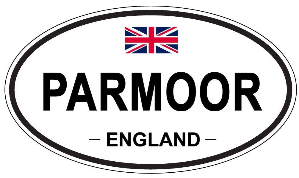 PARMOOR, England - Oval Magnet