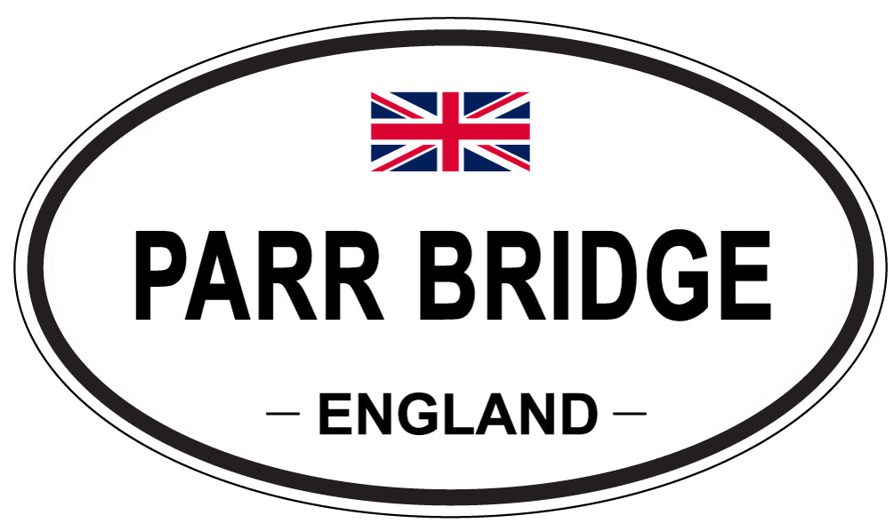 PARR BRIDGE, England - Oval Magnet