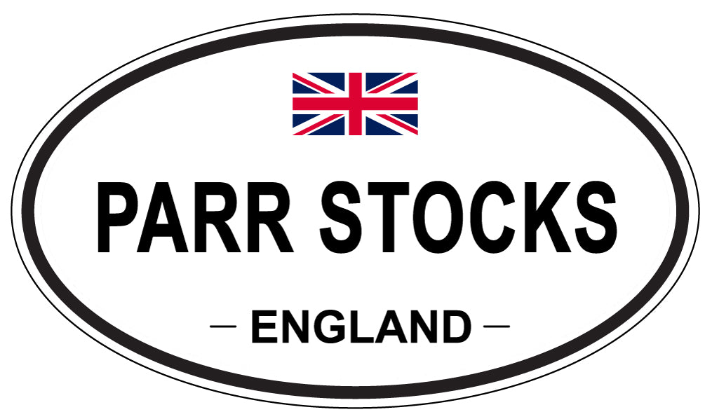 PARR STOCKS, England - Oval Magnet