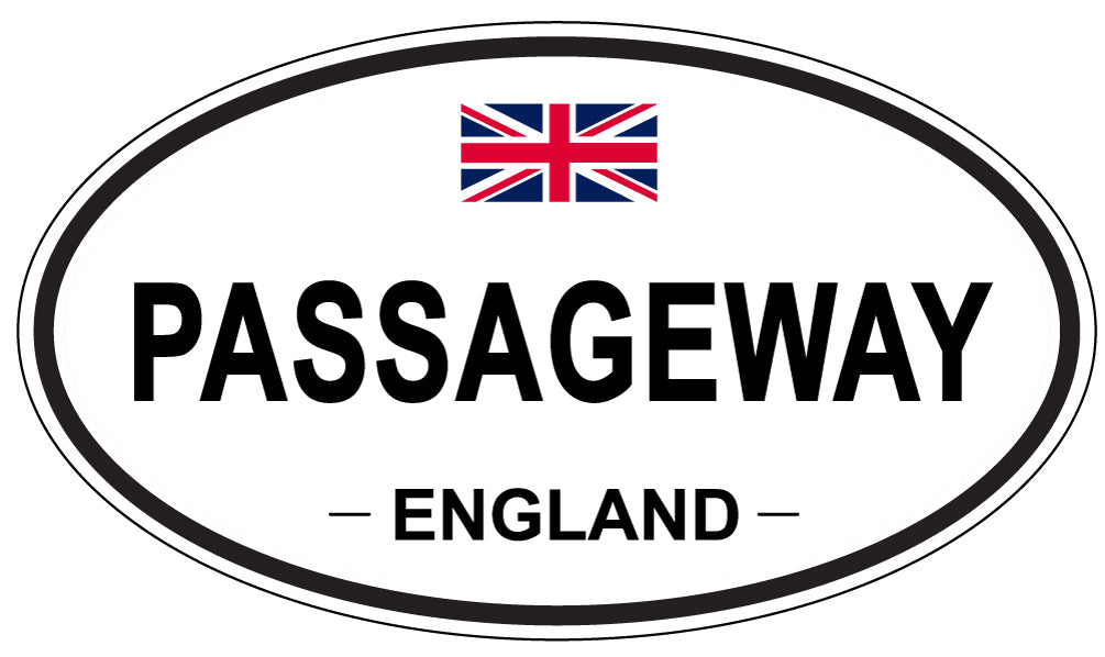 PASSAGEWAY, England - Oval Magnet