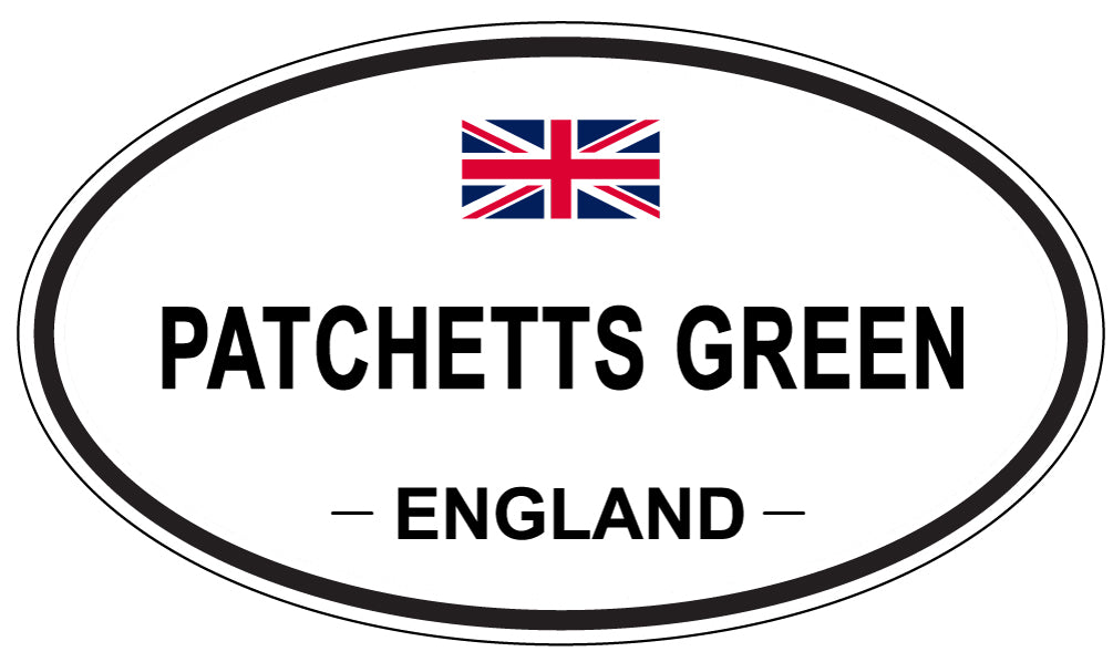 PATCHETTS GREEN, England - Oval Magnet