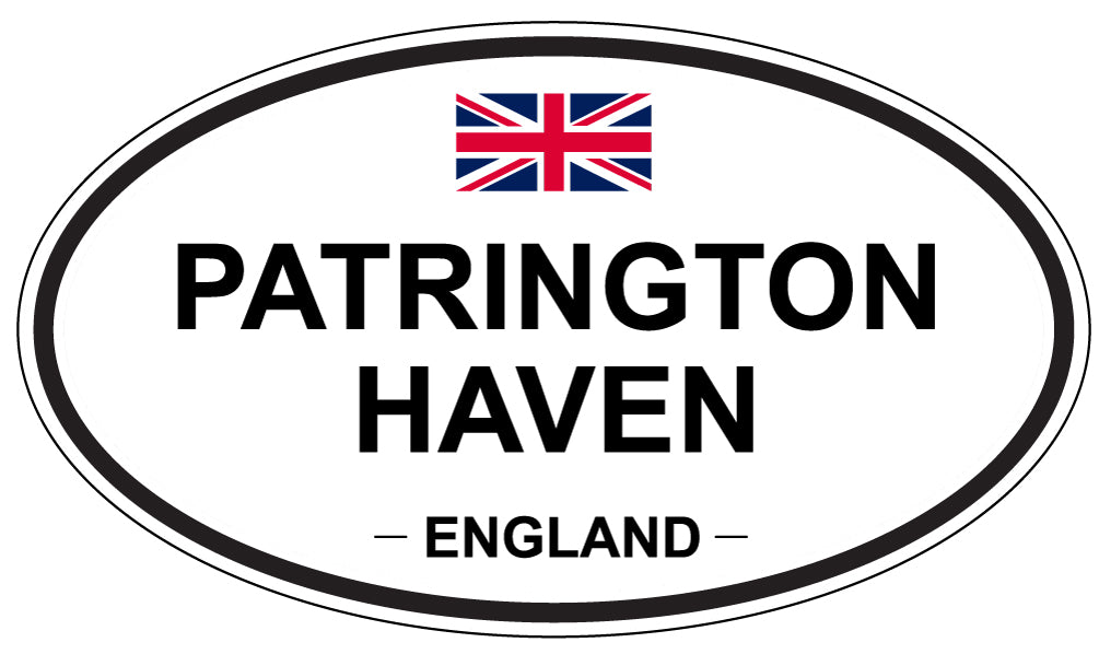 PATRINGTON HAVEN, ENGLAND - Oval Sticker
