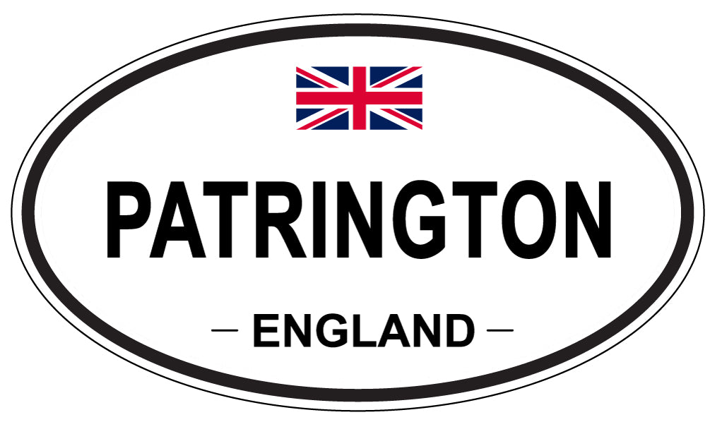 PATRINGTON, England - Oval Magnet