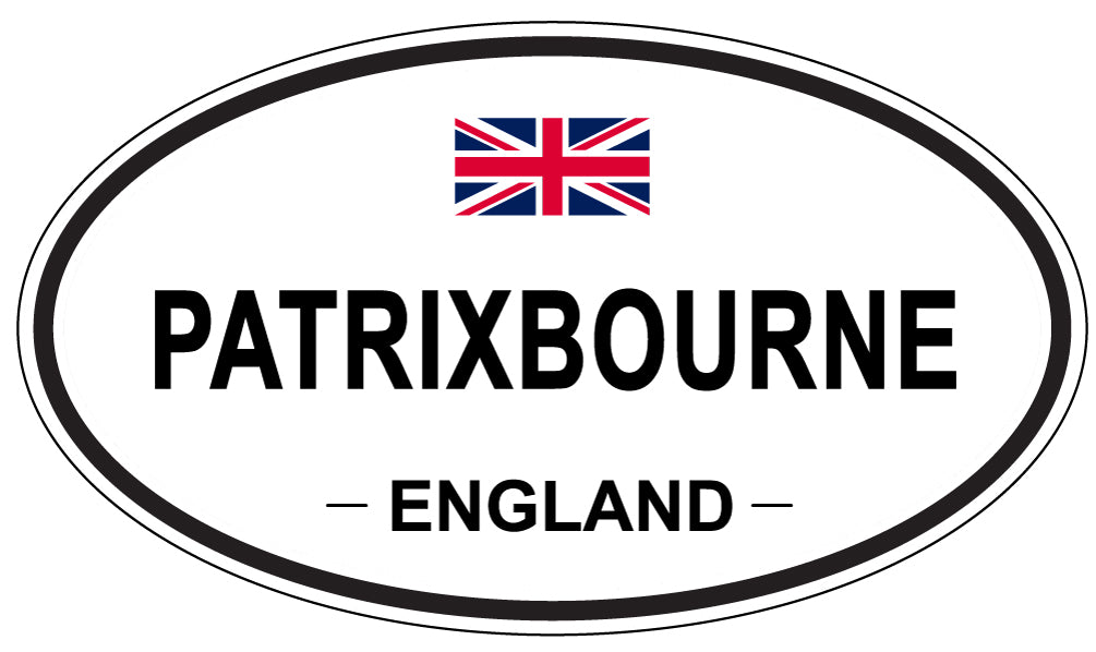 PATRIXBOURNE, England - Oval Magnet