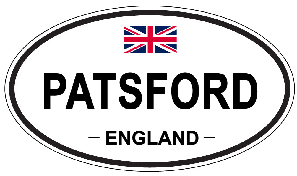 PATSFORD, England - Oval Magnet