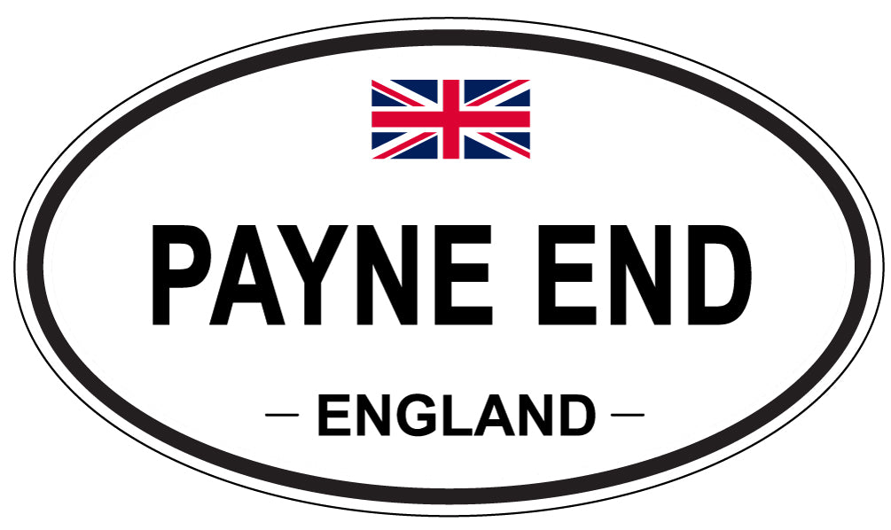 PAYNE END, England - Oval Magnet