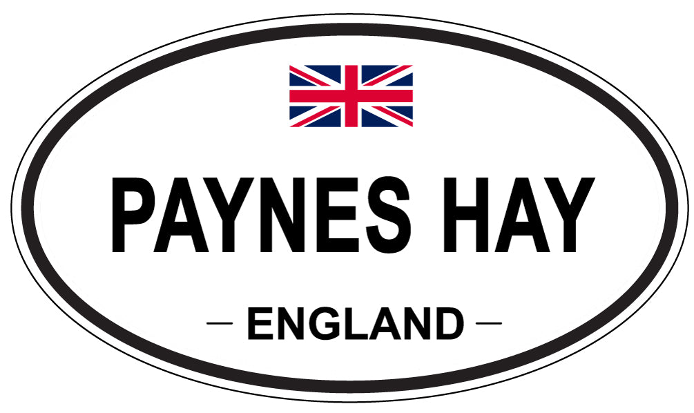 PAYNES HAY, England - Oval Magnet