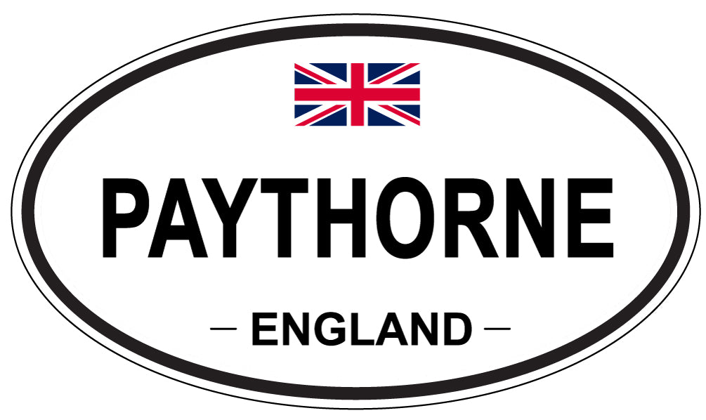 PAYTHORNE, England - Oval Magnet