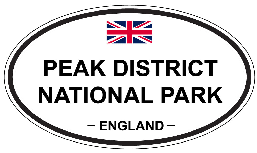 PEAK DISTRICT NATIONAL PARK, England - Oval Magnet