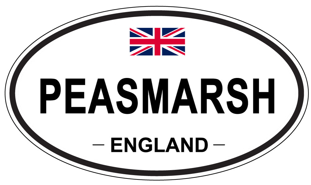 PEASMARSH, England - Oval Magnet
