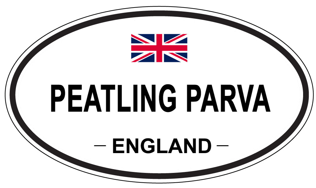 PEATLING PARVA, England - Oval Magnet