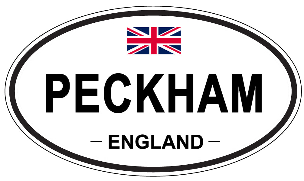 PECKHAM, England - Oval Magnet