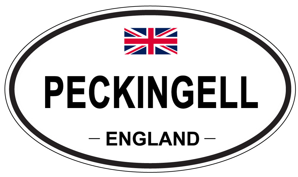 PECKINGELL, England - Oval Magnet