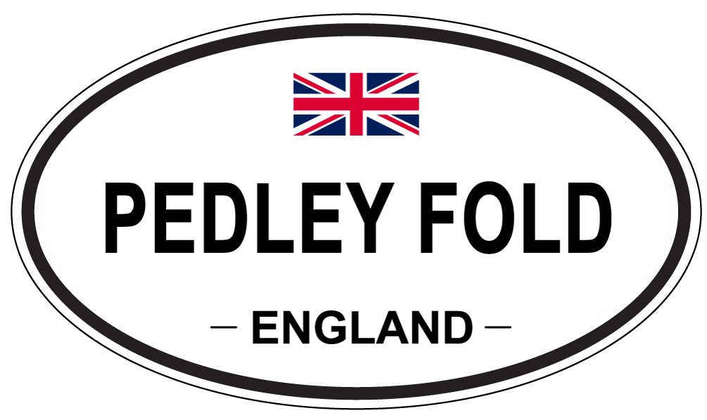 PEDLEY FOLD, England - Oval Magnet