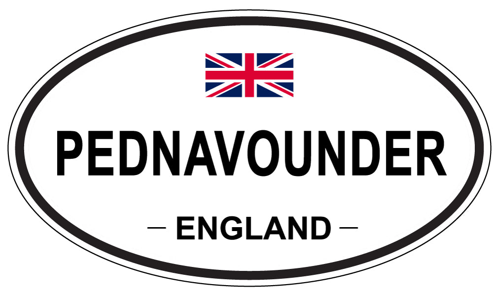 PEDNAVOUNDER, England - Oval Magnet