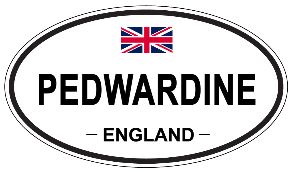 PEDWARDINE, England - Oval Magnet